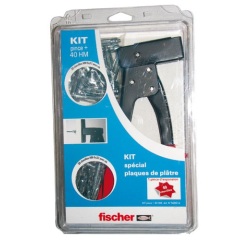 Kit pince cheville - métal - avec 40 chevilles HM avec vis