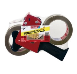 Dérouleur + 2 rouleaux de ruban adhésif - 66 m x 50 mm
