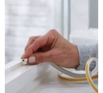 Bourrelet caoutchouc.p-profile 6x9mm L blanc 6 metres