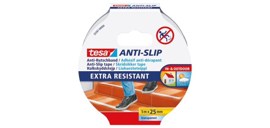 Ruban antidérapant sécuriser transparent 5mx25mm