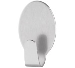 Crochet - Permanent - ovale - taille XS - 27.5 x 16.5 x 12.2 mm - acier ino