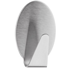 Crochet - Permanent - ovale - taille L - 43.5 x 26.3 x 20.7 mm - acier inox