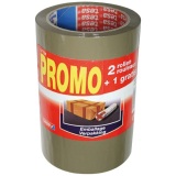Lot de 2 rouleaux adhésifs + 1 gratuit - 66 m x 50 mm