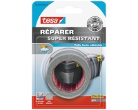 Ruban adhésif - Premium réparation toilé - super résistant - gris - 2,75 mm