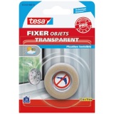 fixation objets double face transparent 1.5mx19mm