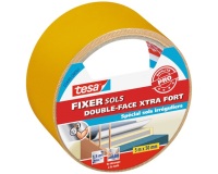 Ruban adhésif double face X-tra fort spécial Sols irréguliers Tesa 50 mm x 5 m