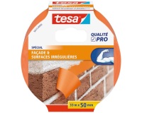Ruban adhésif pvc orange pour bâtiment 33 m x 50 mm
