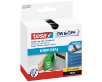 Bande ON&OFF auto agrippante velcro noir 2,5mx20mm