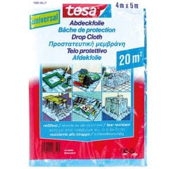 Bâche de protection peinture 20 m² - 4x5 m