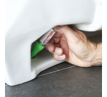 Marqueur spray - zones inaccessibles - marquages des trous de perçage - ver