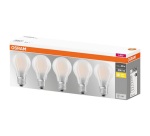 Ampoule Led - E27 - 7 W - Standard dépolie - Lot de 5