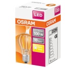 Ampoule led standard claire filament de 11W équivalent 100 W E27 chaud