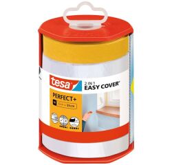 Easycover dérouleur + bache et ruban de masquage 33m x 0.55m