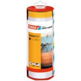 Easycover dérouleur + bache et ruban de masquage 17 m x 2.6 m