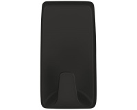 Powerstrips Crochet adhésif SMALL rectangulaire, noir