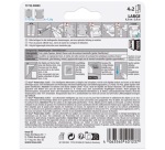 Adhésif - Powerstrip Click - taille L - supporte 7.2 Kg - blanc -lot de 4