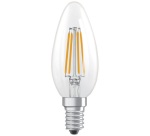 LED - flamme - Rétrofit Classic B - dimmable - E14 - 5W - 2700 K - blanc ch