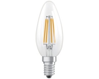 LED - flamme - Rétrofit Classic B - dimmable - E14 - 5W - 2700 K - blanc ch