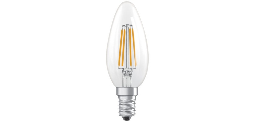 LED - flamme - Rétrofit Classic B - dimmable - E14 - 5W - 2700 K - blanc ch