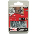 Cheville métallique à expension - D : 4 mm - l : 46 mm - avec vis métrique