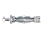 Cheville métallique à expension - D : 4 mm - l : 46 mm - avec vis métrique