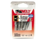 Cheville métallique à expension - D : 5 mm - l : 36 mm - avec vis métrique