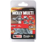 Cheville métal à expension - Multi - D :  4 mm - l : 37 mm- avec vis agglo