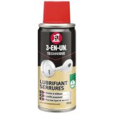 Lubrifiant Serrures 3-EN-UN® TECHNIQUE - Spray de 100 ml