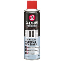 Bombe lubrifiant Portes et Fenêtres - 250 mL