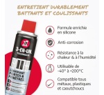 Bombe lubrifiant Portes et Fenêtres - 250 mL