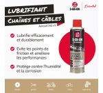 Bombe lubrifiant chaînes et câbles- 250 mL