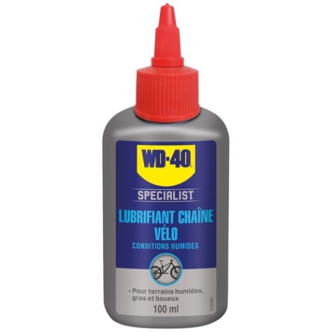Lubrifiant chaines hautes performances conditions humides - 100 mL