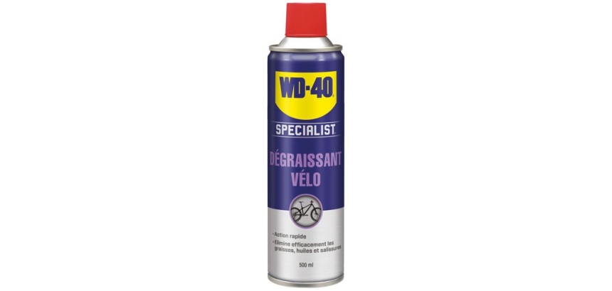 Dégraissant pour vélo WD-40 Specialist - Aérosol de 500 ml
