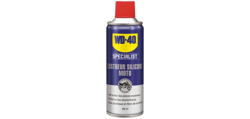 Lustreur Silicone Moto WD-40 SPECIALIST 400 mL