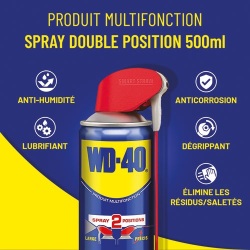 Produit Multifonction WD-40 Système Professionnel - Aérosol de 500 ml