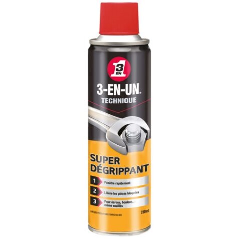 Super dégrippant 3-EN-UN® TECHNIQUE - Spray de 250 ml