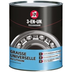 Graisse universelle au lithium 3-EN-UN Technique