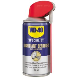 Lubrifiant Serrures WD-40 Specialist - Spray de 250 ml