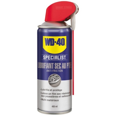 Lubrifiant sec au PTFE anti friction - 400 mL