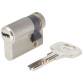Demi-cylindre - Série 1000+ - 30x10 mm nickelé - 6 goupilles - anti-perçage