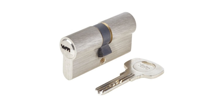 Cylindre Série - 1000+ - débrayable - 30x30 mm nickelé - 6 goupilles