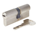 Cylindre - Série 1000+ - débrayable - 35x35 mm nickelé - 6 goupilles - anti