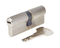 Cylindre - Série 1000+ - débrayable - 35x35 mm nickelé - 6 goupilles - anti