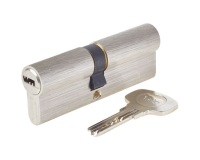 Cylindre - Série 1000+ - débrayable - 40x45 mm nickelé - 6 goupilles - anti