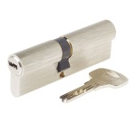 Cylindre - Série 1000+ - débrayable - 40x50 mm nickelé - 6 goupilles - anti