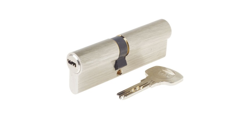 Cylindre - Série 1000+ - débrayable - 40x50 mm nickelé - 6 goupilles - anti