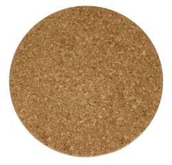 Lot de 3 dessous de plat 20 cm en liège