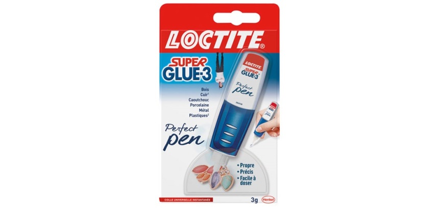 Colle SuperGlue3 gel Perfect Pen Loctite - Tube 3 g