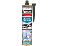 Mastic silicone 280 ml bain et Cuisine blanc