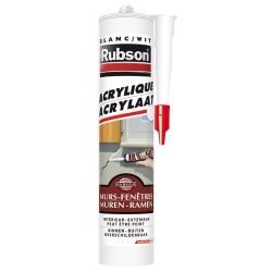 Mastic murs et fenêtres - 280 mL - blanc